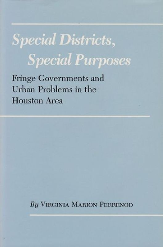 Special Districts, Special Purposes