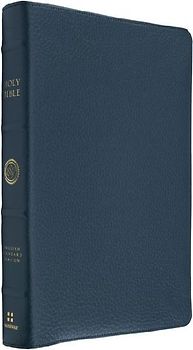 ESV Heirloom Bible, Gloria Dei: Single Column Edition (Calfskin, Meridian Blue, Full Yapp)