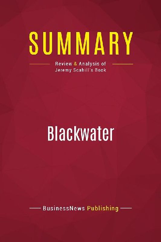 Summary: Blackwater