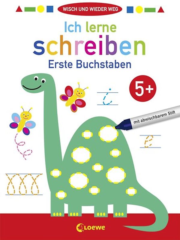 Wisch und wieder weg - Ich lerne schreiben 5+