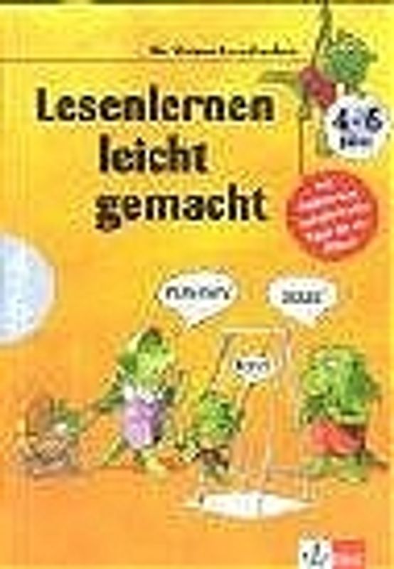 Lesenlernen leicht gemacht. 4 bis 6 Jahre
