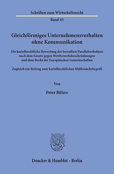 Gleichförmiges Unternehmensverhalten ohne Kommunikation.