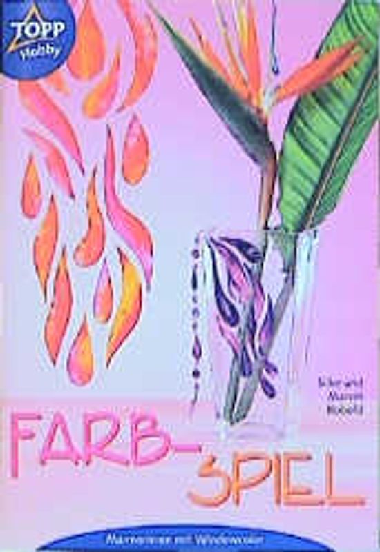 Farb-Spiel. Marmorieren mit Windowcolor