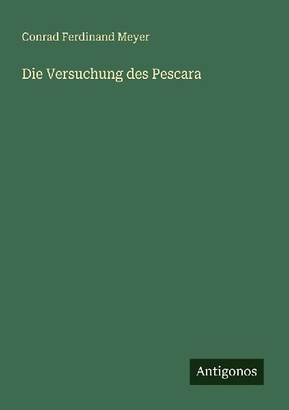 Die Versuchung des Pescara