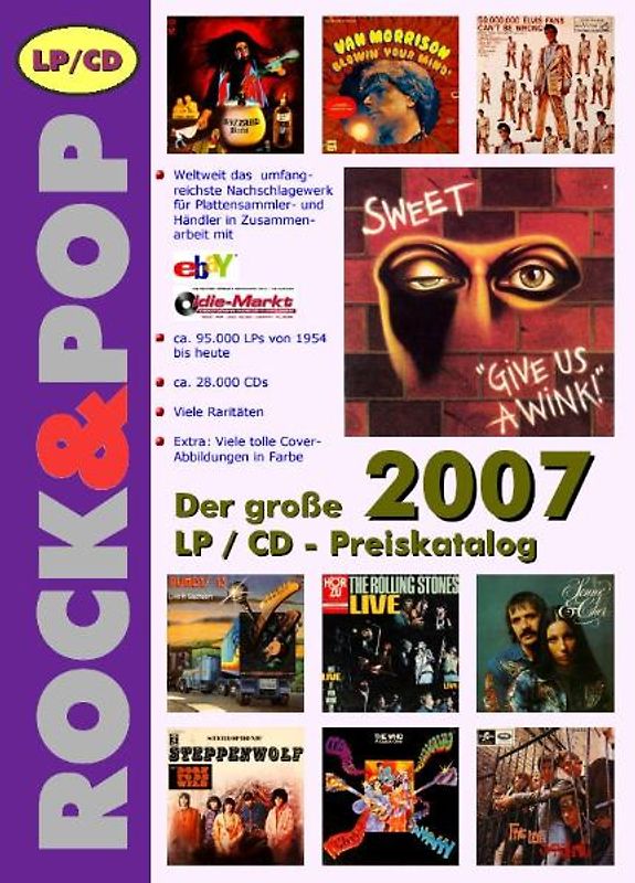 Der grosse ROCK & POP LP- /CD Preiskatalog 2007