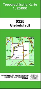 TK25 6325 Giebelstadt