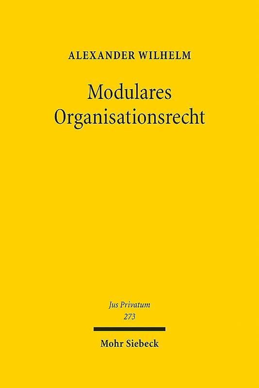 Modulares Organisationsrecht