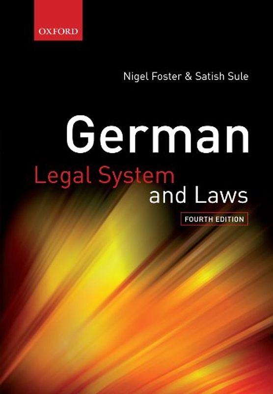 German Legal System and Laws - Nigel Foster