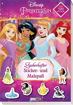 Disney Prinzessin: Zauberhafter Sticker- und Malspaß