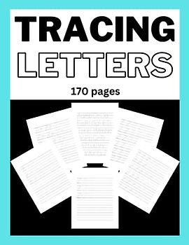 Tracing Letters - For Kids Uppercase & Lowercase Handwriting Practice Workbook - Perfect for Kids 3 and up: Handwriting Practice Workbook - Perfect for Kids 3 and up