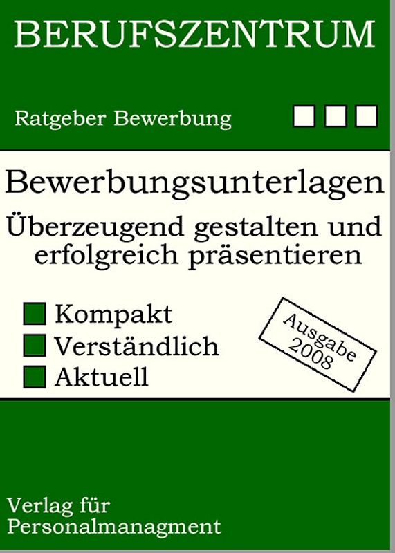 Perfekte Bewerbungsunterlagen