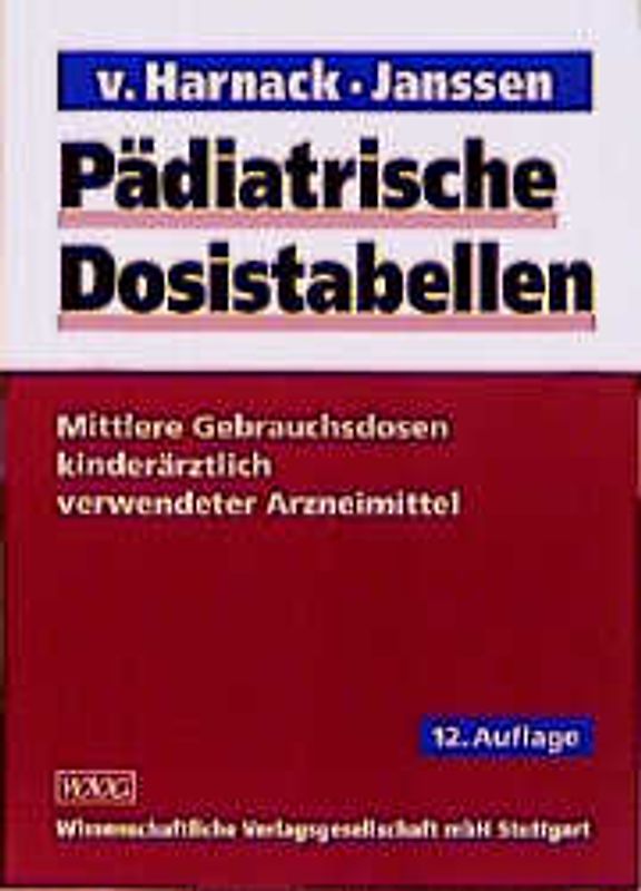 Pädiatrische Dosistabellen