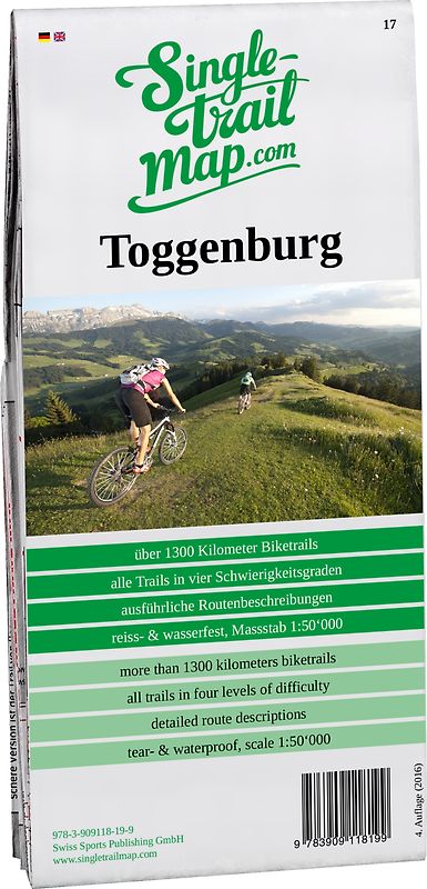 Singletrail Map 017 Toggenburg