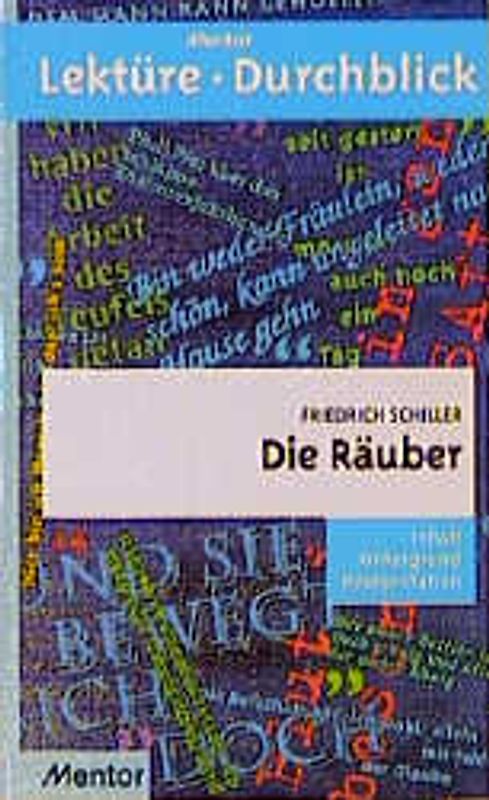 Friedrich Schiller: Die Räuber