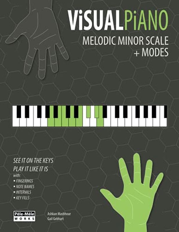 VISUAL PIANO: Melodic Minor Scale + Modes (piano series)