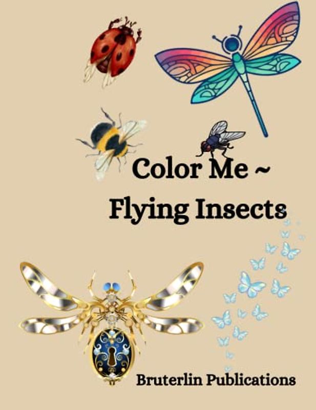 Color Me ~ Flying Insects