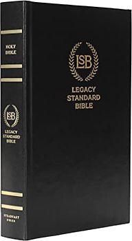 Legacy Standard Bible, Single Column Text Only Edition - Black Hardcover
