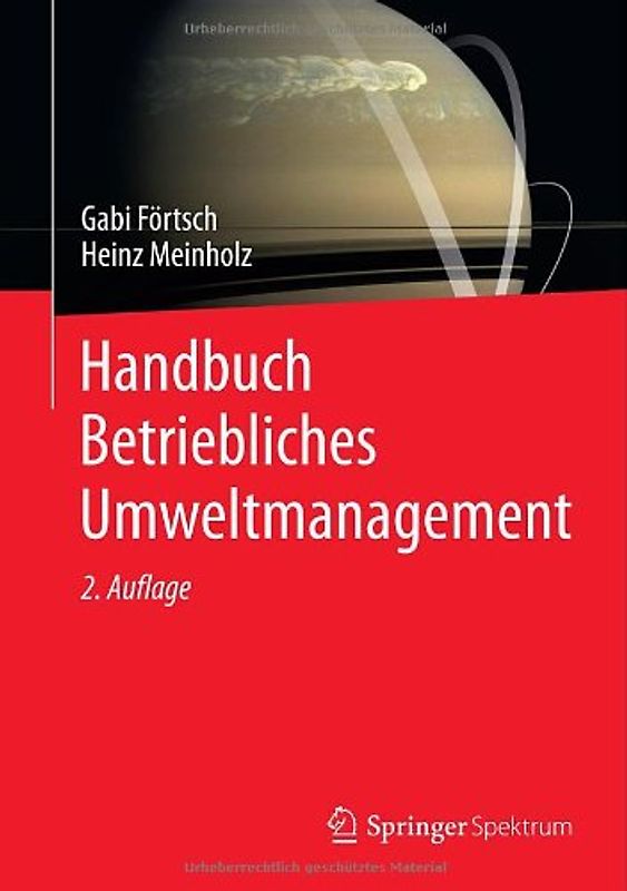 Handbuch Betriebliches Umweltmanagement