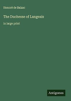 The Duchesse of Langeais