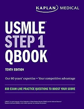 USMLE Step 1 Qbook: 850 Exam-Like Practice Questions to Boost Your Score (USMLE Prep)