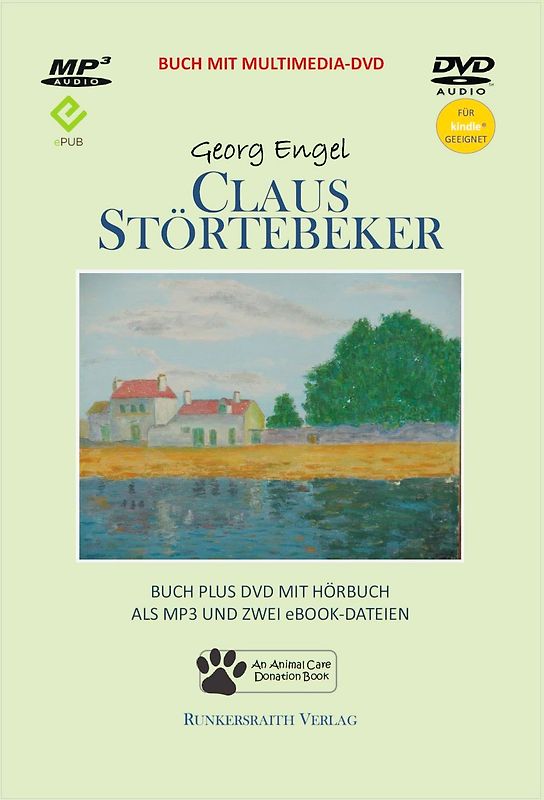 Claus Störtebeker - Taschenbuch mit Multimedia DVD mit MP3-Hörbuch und zwei eBook-Dateien