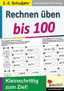 Rechnen üben bis 100