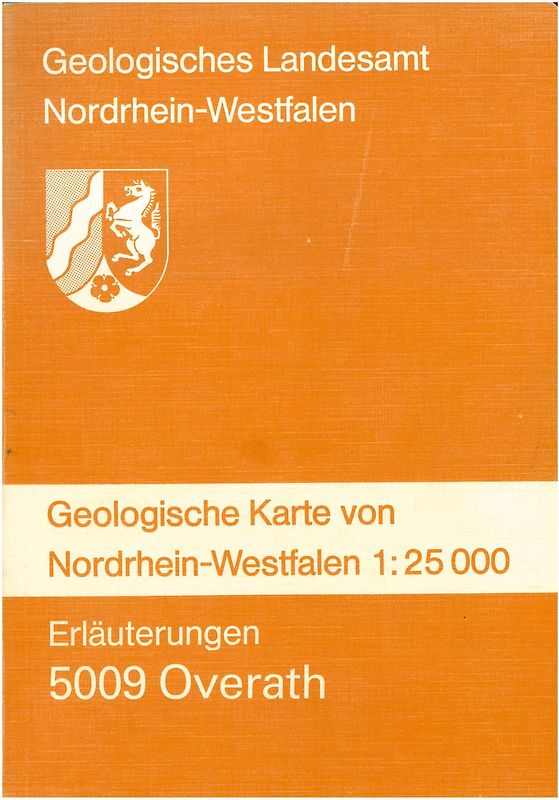 Geologische Karten von Nordrhein-Westfalen 1:25000 / Overath