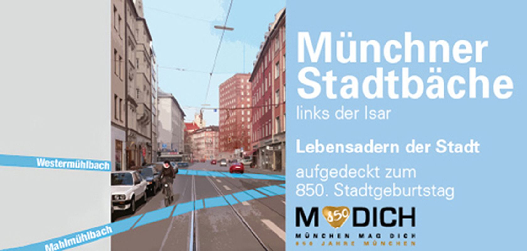 Münchner Stadtbäche links der Isar