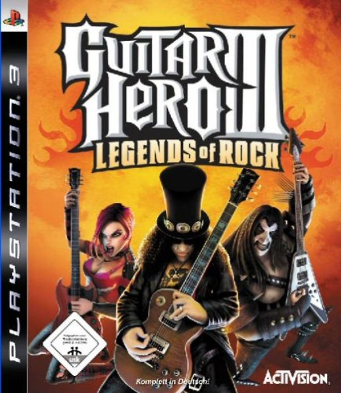 Guitar Hero III - Legends of Rock [Bundle Copy] PlayStation 3