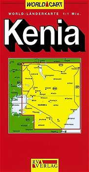 Länderkarte Kenia