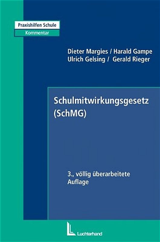 Schulmitwirkungsgesetz (SchMG) Nordrhein-Westfalen