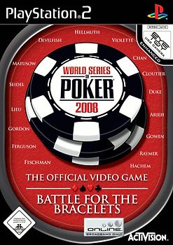 World Series of Poker 2008 Battle for the Bracelets PlayStation 2