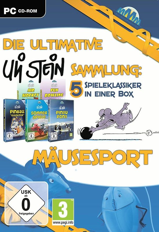Die ultimative Uli Stein Sammlung: Mäusesport PC Spiele