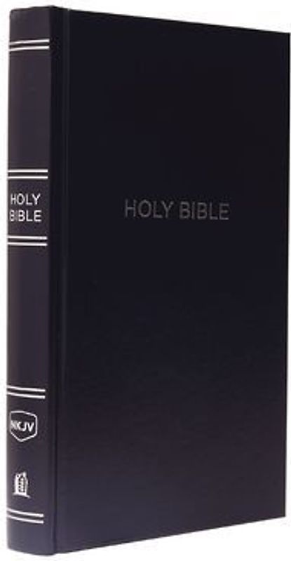 NKJV, Pew Bible, Hardcover, Blue, Red Letter Edition