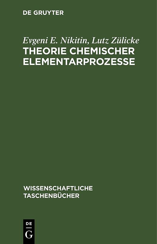 Theorie chemischer Elementarprozesse