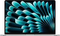 Apple MacBook Air 15.3 (Liquid True Tone Retina Display) M4 (10-Core CPU, 10-Core GPU) 16 GB RAM 256 GB SSD [Early 2025, englisches Tastaturlayout, QWERTY] silber - refurbished