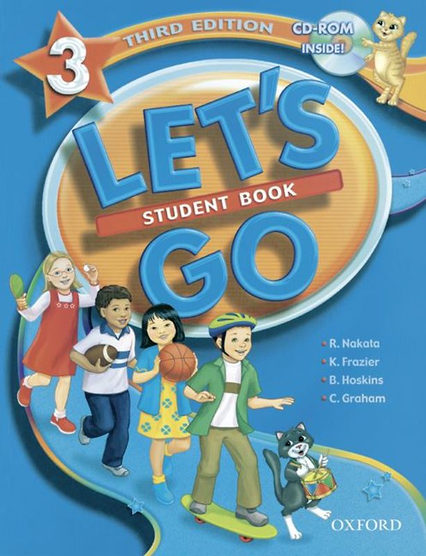 Let's Go. Third Edition / Level 3 - Student's Book mit CD-ROM (Fun Video Dialoges, Songs, Games)