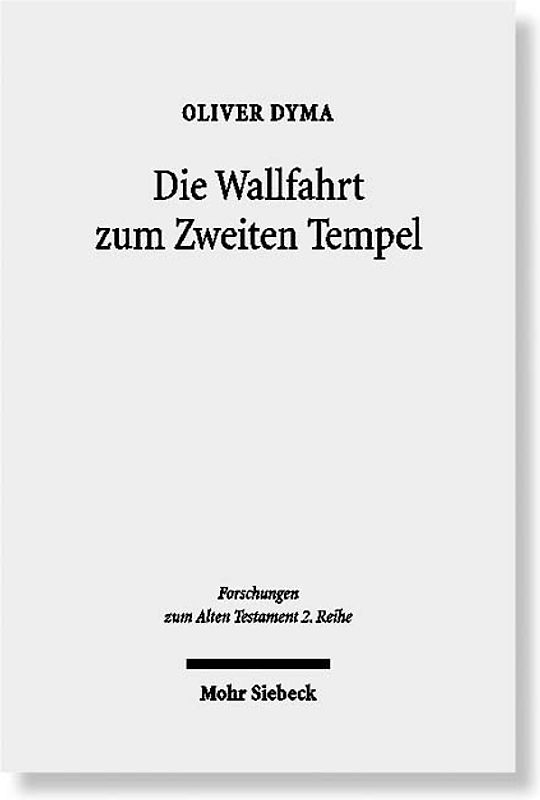 Die Wallfahrt zum Zweiten Tempel