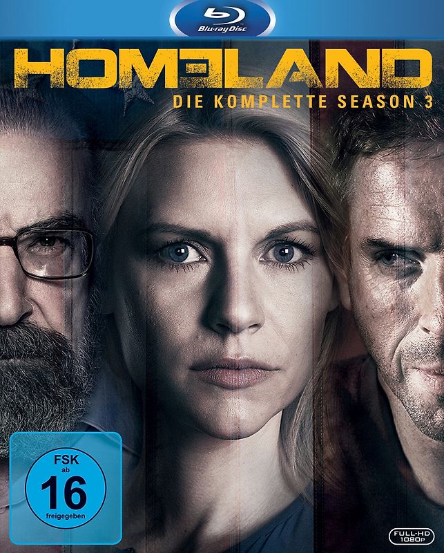 Homeland: Season 3 [3 Discs] Blu-ray Disc