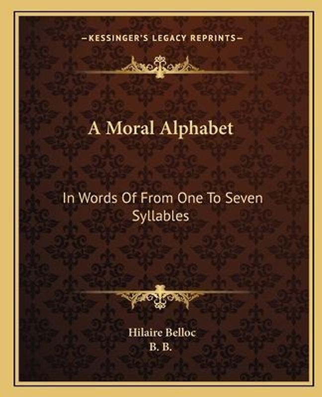 A Moral Alphabet