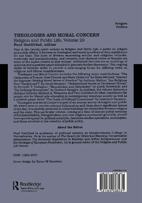 Theologies and Moral Concern