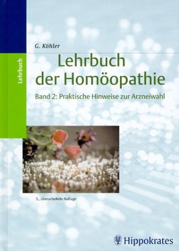 Lehrbuch der Homöopathie, Band 2