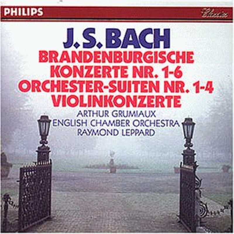 Raymond Leppard - Brandenburgische Konzerte Nr.1-6 / Orchester-Suiten Nr.1-4 / Violinkonzerte