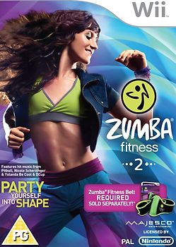 Zumba Fitness 2 [ohne Hüftgürtel, UK Import] Nintendo Wii