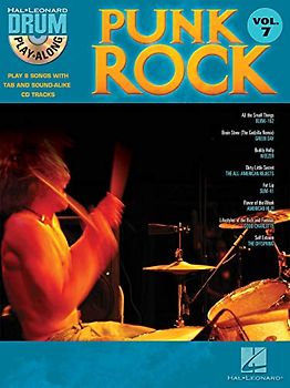 Punk Rock: Noten, CD für Schlagzeug: Drum Play Along Volume 7 (Drum Play-Along, 7, Band 7)
