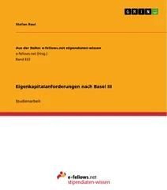 Eigenkapitalanforderungen nach Basel III