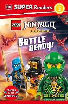 DK Super Readers Level 2 Lego Ninjago Dragons Rising Battle Ready!