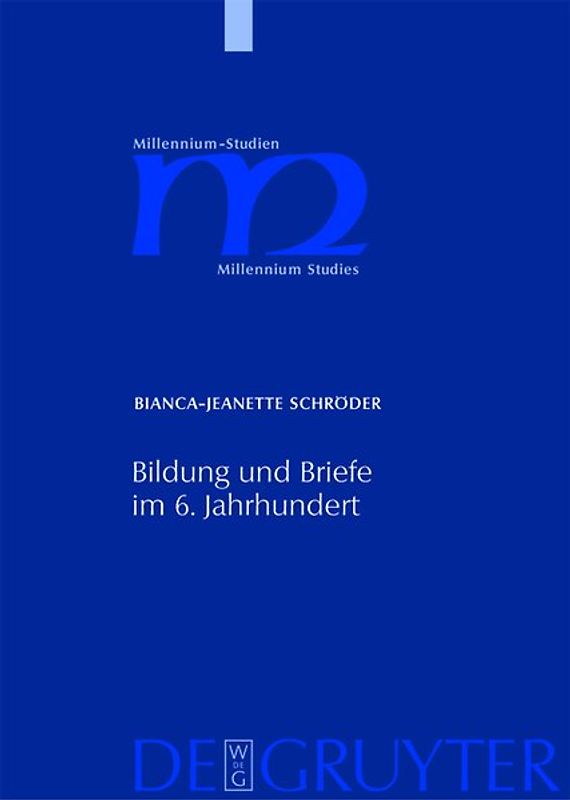 Bildung und Briefe im 6. Jahrhundert