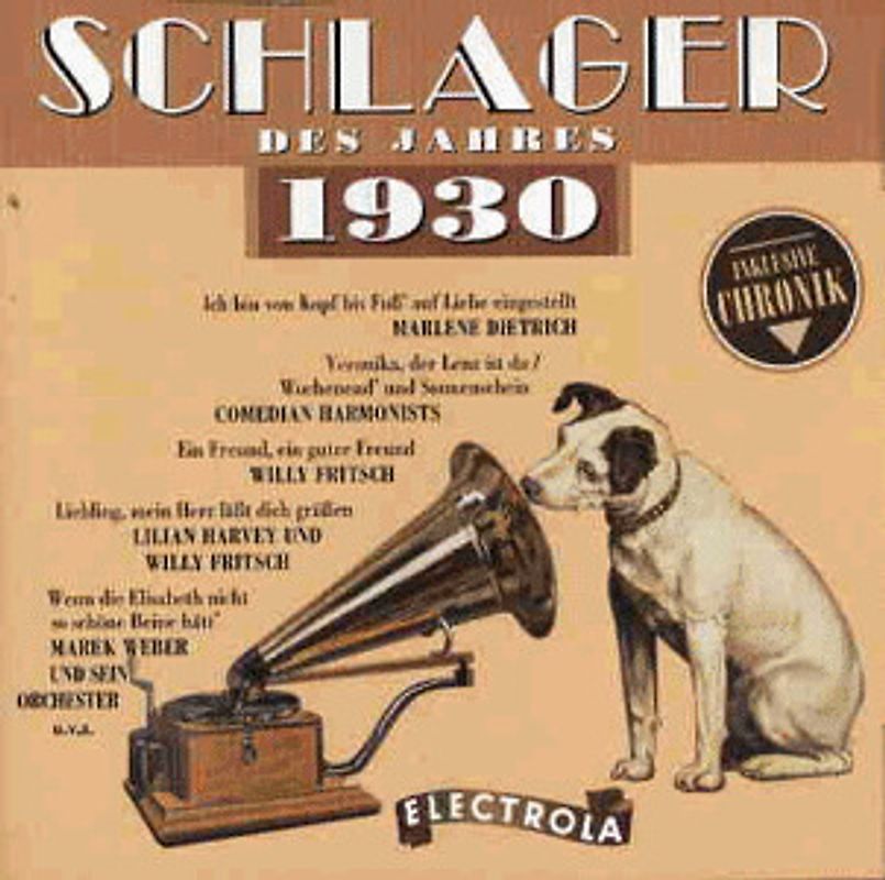 Various - Schlager des Jahres 1930