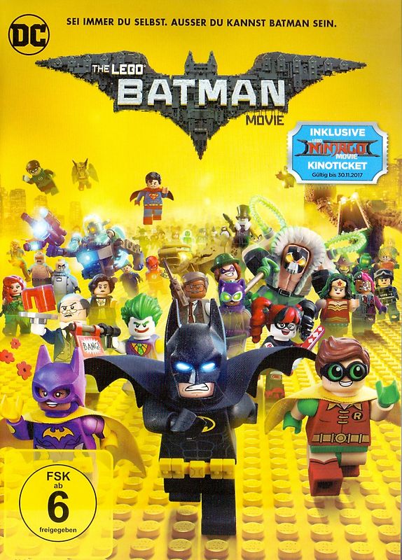 The Lego Batman Movie DVD